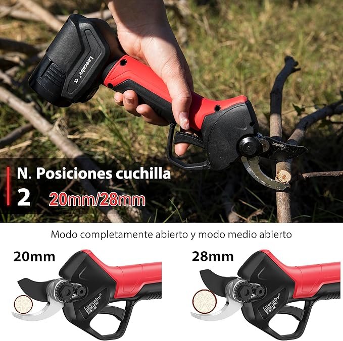 tijeras eléctricas para podar