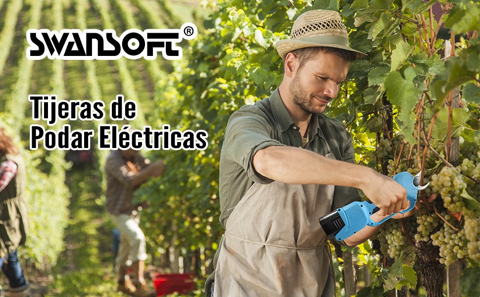 Tijeras podadoras eléctricas Swansoft
